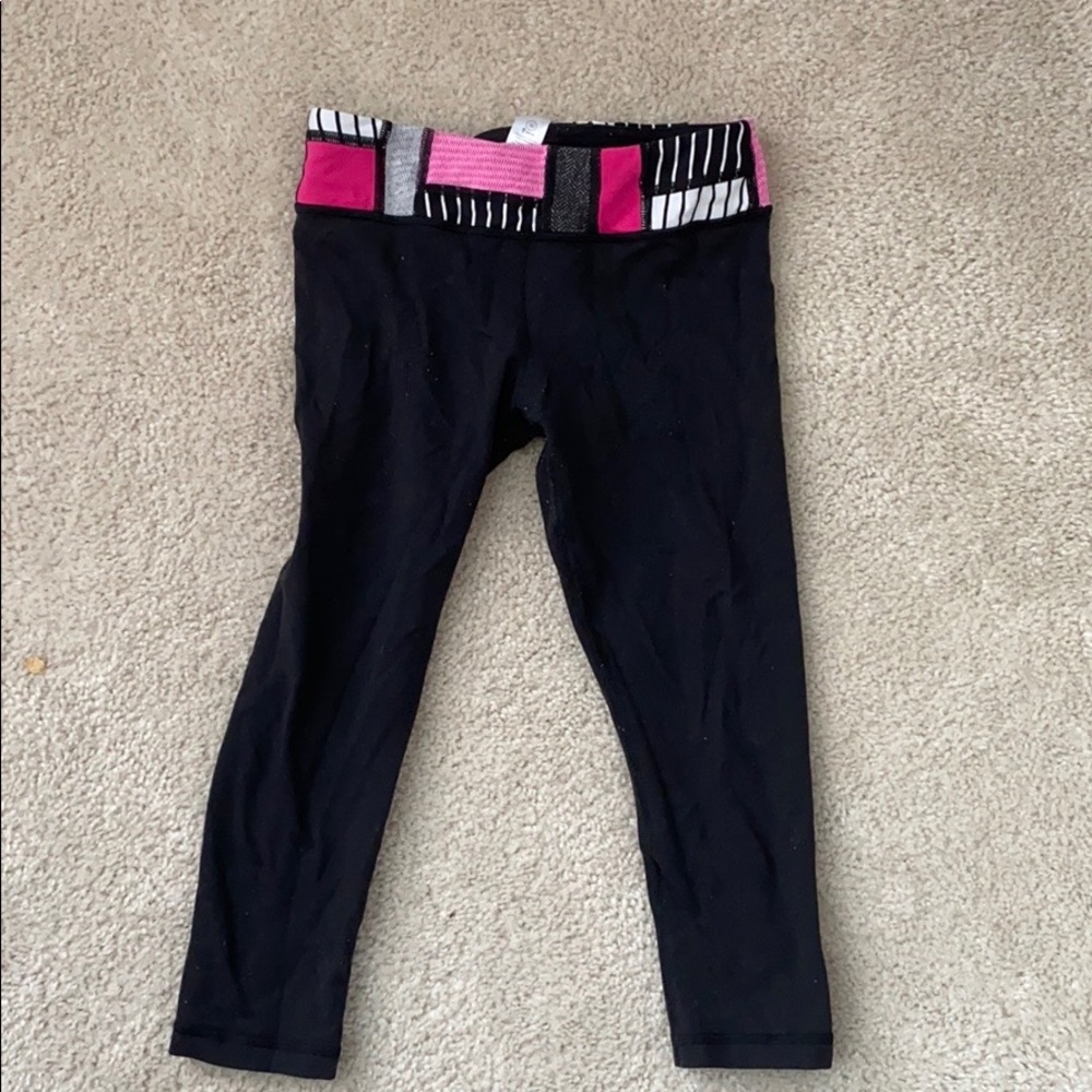 girls size 10 cropped ivivva leggings